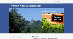Desktop Screenshot of biergarten.wohininkassel.de