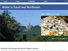 Tablet Screenshot of essenundtrinken.wohininkassel.de