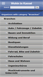 Mobile Screenshot of branchen.wohininkassel.de